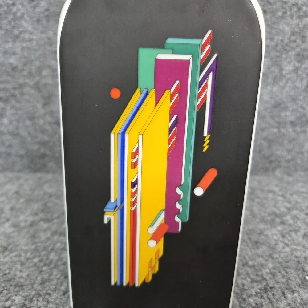 Rosenthal Vase Marcello Morandini Alphabet Black 1980 